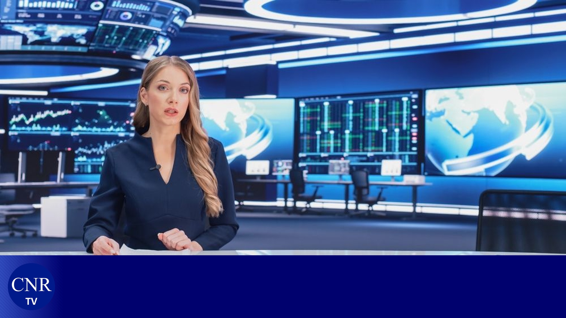 Background with Logo and Bar